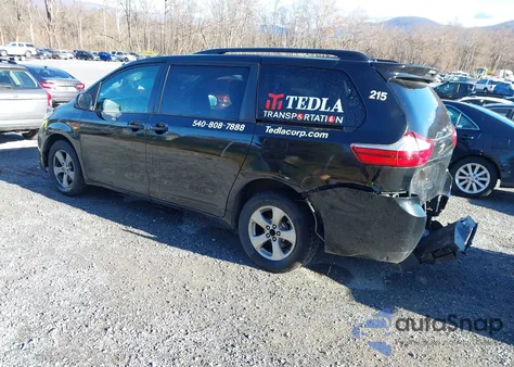 2016 Toyota Sienna Le 7 Passenger from USA, damaged, VIN 5TDKK3DC8GS761407